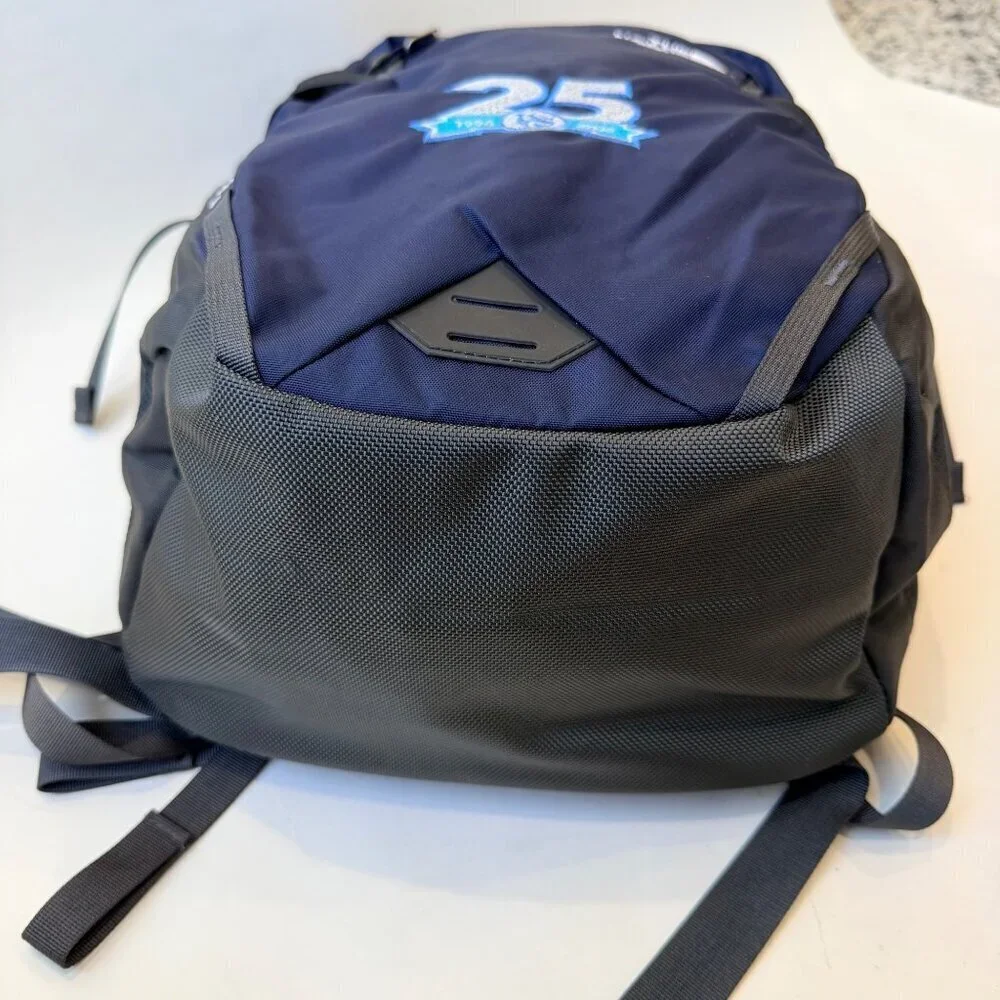 The North Face Fall Line Backpack – Navy/Gray – Customed Embroidery